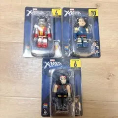 MARVEL X-MEN Happy くじ キューブリック フィギュア 3体