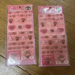 チョコキャット タイルシール 2枚セット