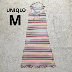 【UNIQLO×green gate】ユニクロ ノースリーブ ロングワンピース