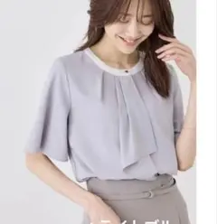 美品　ロペピクニック　ボウタイブラウス、M ￼