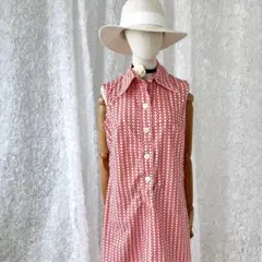 BEAMS (F) 七分袖 ギャザー ゆったり ロング シャツ ワンピース 白 INTERNATIONAL GALLERY BEAMS - BEAMS (F) 七分袖 ギャザー ゆったり