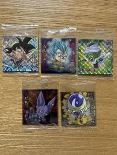 ドラゴンボール 超戦士シールウエハース 5枚セット