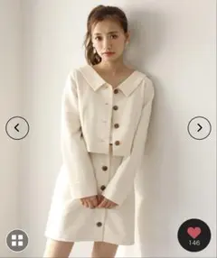 NICE CLAUP*ジャケット+スカートset up