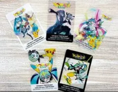 ポケモン 初音ミク ポケミクライブ ららぽーと 特典 クリアカード 全5種