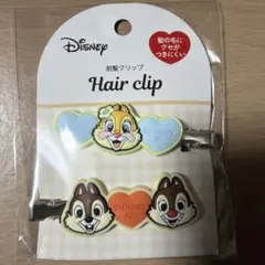 ☆Disney☆チップとデール、クラリス☆前髪クリップ☆新品未使用