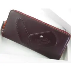 ラスト1点限り★新品★箱付 ヴィヴィアンウエストウッド Rファスナー 長財布