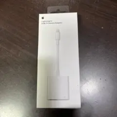 Apple純正Lightning-USB3カメラアダプタ