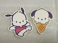 サンリオ　ポチャッコ　シール2点セット