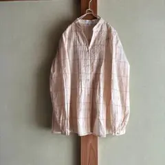 ユニクロイネス　コットンピンタックシャツ　XL