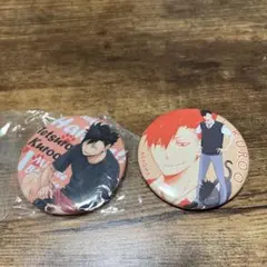 エ*タ様 ハイキュー ポートレート缶バッジ 缶バッジ 黒尾鉄郎