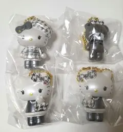 ハローキティ シークレットマスコットチャーム モノクロガーリー