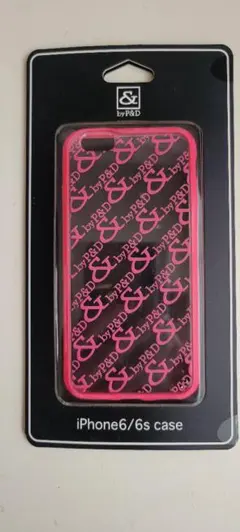 iPhone 6/6s ケース ピンク ロゴ入り