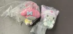 サンリオキャラクターズGRWMマスコットチャーム　マイメロ　クロミ　メロクロ