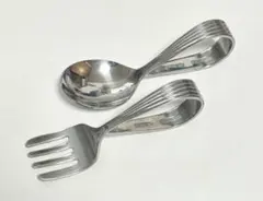 ノリタケ Noritake ベビー食器 スプーン フォーク セット ステンレス