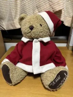 ピンクハウス サンタクロースの服を着たクマぬいぐるみ 1999年製 PINK HOUSE - ベビーピンクハウス クリスマス くま ぬいぐるみの通販