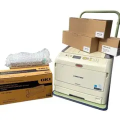 OKI C841dn レーザープリンター 未使用トナー付き ジャンク