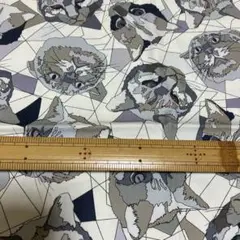猫ちゃんオックス生地110×200cm