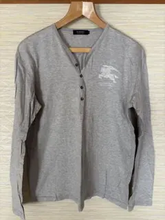 グレー 長袖カットソー