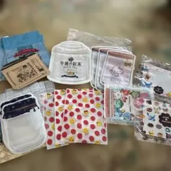 ジッパーバッグ（ミスド、ムーミン、キティ、ミルクティーほか）