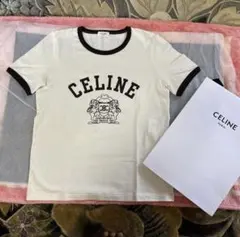CELINE セリーヌ BLASON レギュラーTシャツ 即購入⭕️ - メルカリ