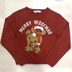 H&M アグリーセーター ニット　クリスマス　146/152