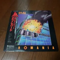 【美品】炎のターゲット/デブ・レパード レコード当時物