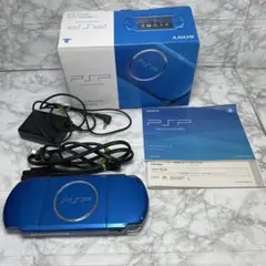 ソニー SONY PSP-3000 ビブラントブルー 本体 箱付き