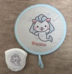 関西万博✨シンガポール館　マーリーうちわ　コンパクト