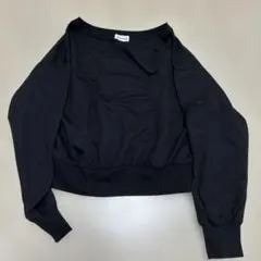 Alma Design クルーネック スウェット ブラック