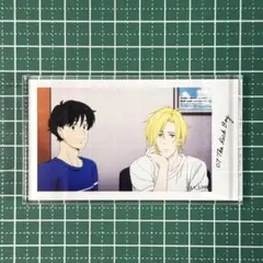 バナナフィッシュ むにゅぐるみパティオ アクリルブロック アッシュ 7話