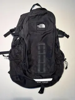ノースフェイス ホットショット 黒 内部劣化有 クリーニング済