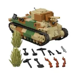 旧日本陸軍ミニフィグ 戦車 LEGO互換 匿名配送 レゴ武器 インテリア 