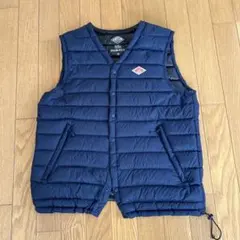 DANTON ネイビーダウンベスト サイズ40