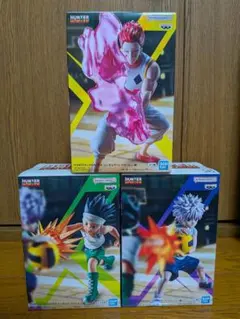 HUNTER x HUNTER G.I.編 フィギュア ゴンキルアヒソカ　セット
