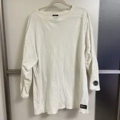 デンハム ホワイト長袖カットソーのサムネイル