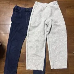 ユニクロ　キッズ130 長ズボン2点セット