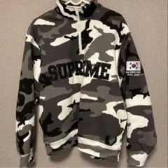 Supreme ハーフジップ迷彩スウェットのサムネイル
