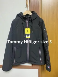 新品タグ付TOMMY HILFIGER Black ジャケット アメリカンサイズ