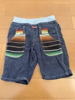 エドウィン　デニムハーフパンツ　120