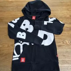 BABY DOLL ブラックパーカー 130