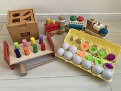 木製 知育玩具セット