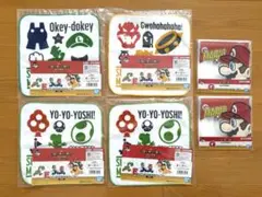 スーパーマリオ 一番くじ セブンイレブン ハンドタオル ジッパーバッグ