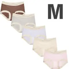 【在庫限り】レディースショーツ★M★5枚組★メッシュ★綿★通気性★可愛い