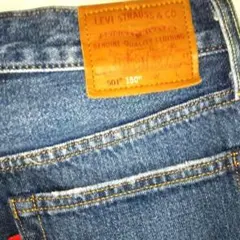 リーバイス501R　XX限定モデルストレートデニムダメージ加工W25L30