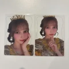 FRUITS ZIPPER ふるっぱー 早瀬ノエル クリアトレカ 2枚セット