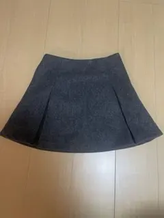 GRL グレー　フレアミニスカート