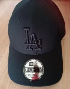 新品　NEW New Era 9FORTY LA キャップ ブラック
