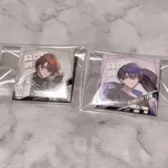 剣持刀也 加賀美ハヤト スクエア缶バッジ　注意事項有り