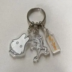 ミッフィー 鳥獣戯画 アクリルキーホルダーのサムネイル