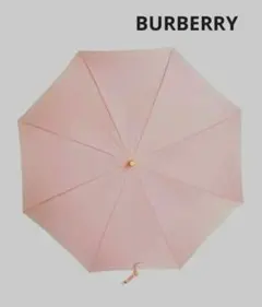 未使用 BURBERRY バーバリー レディース長傘 雨傘